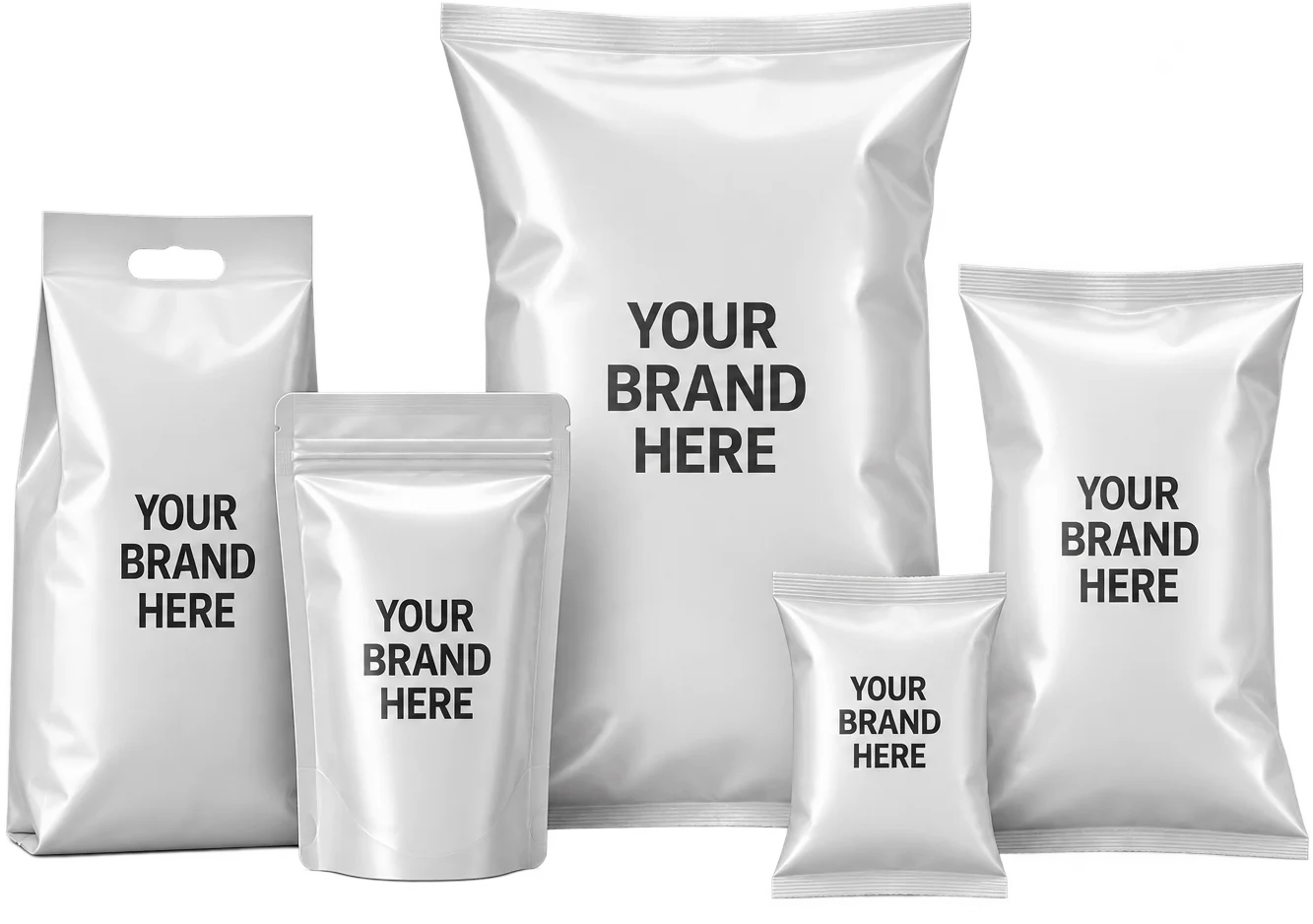 Private Label Customized Rice Packets