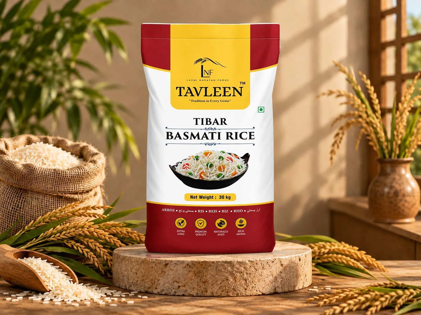 Tibar Basmati Rice - Tavleen Rice